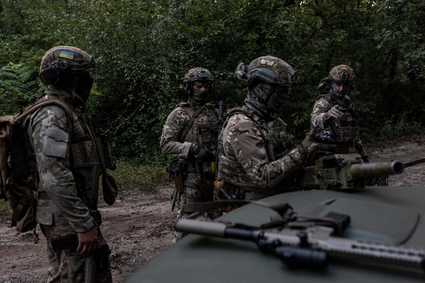 Бригада «Спартан» знищила ворожий БТР на Запорізькому напрямку (ВІДЕО)