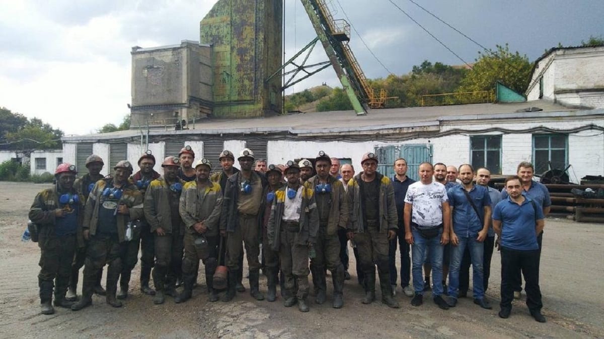 На шахті «Алмазна» на Донеччині запрацювала нова вугільна лава