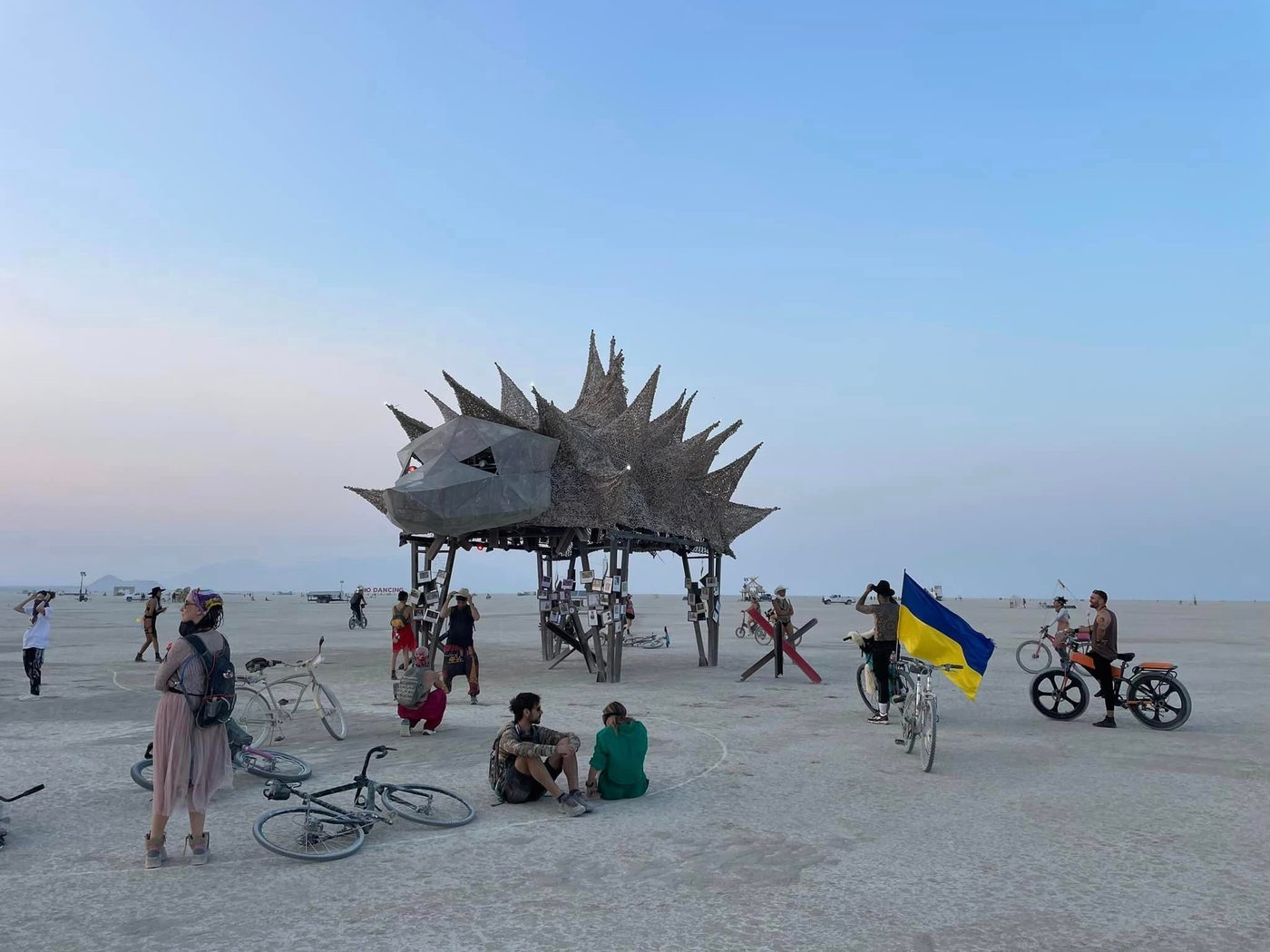 Українці презентували дві інсталяції на фестивалі Burning Man у США