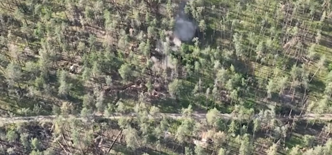На Лиманському напрямку Сили оборони знищили ворожий пункт аеророзвідки (ВІДЕО)