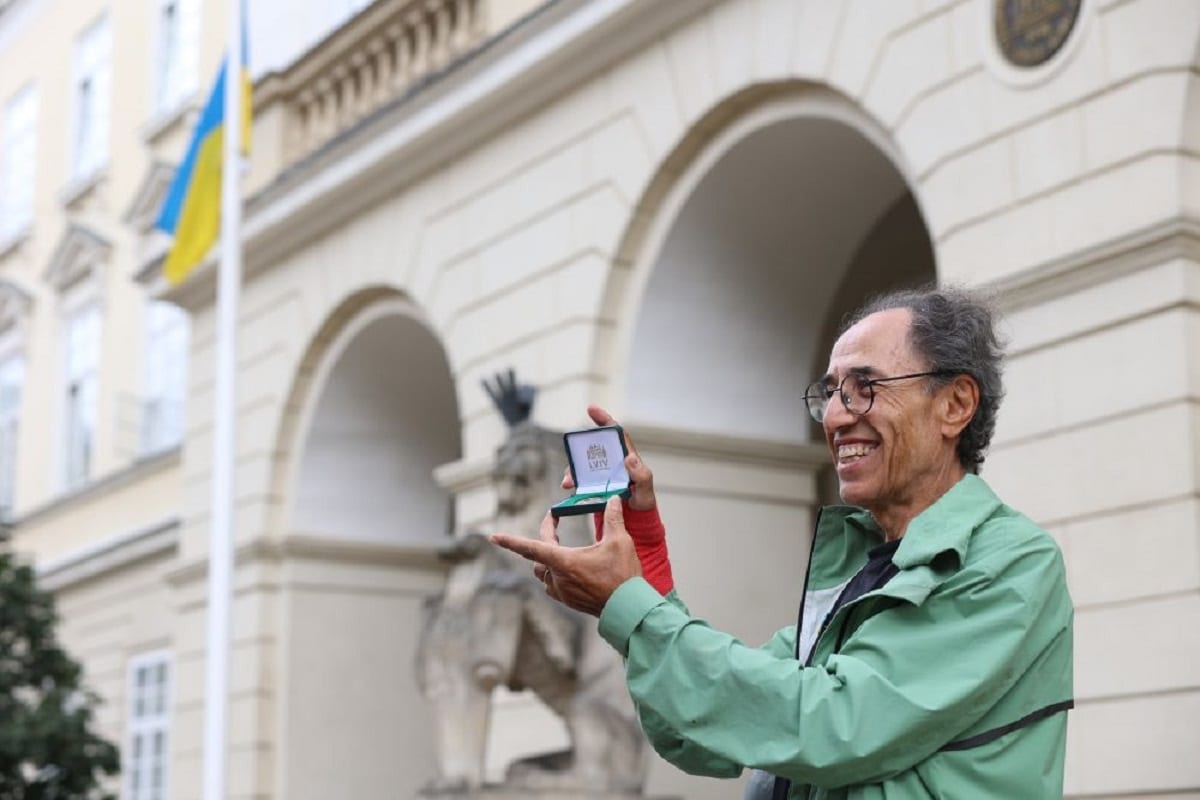 70-річний француз проїхав велосипедом 4000 км, щоб зібрати гроші для ЗСУ