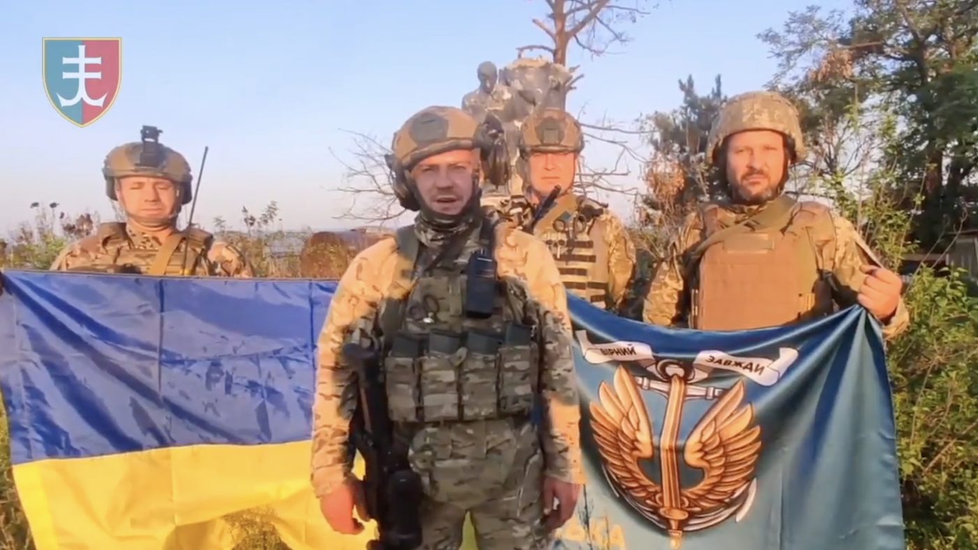 Бійці ЗСУ показали кадри звільнення Урожайного (ВІДЕО)