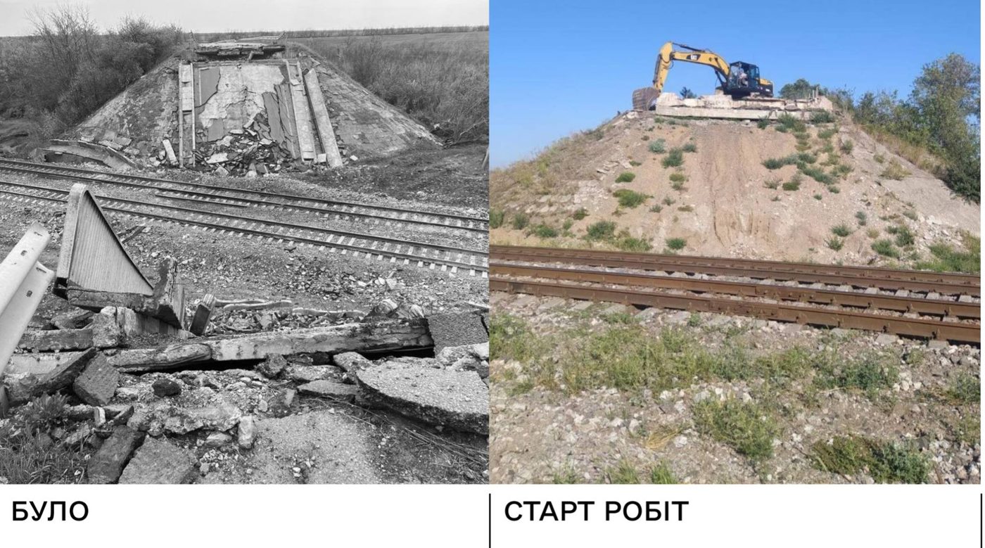 На Миколаївщині стартувала відбудова шляхопроводу через залізницю