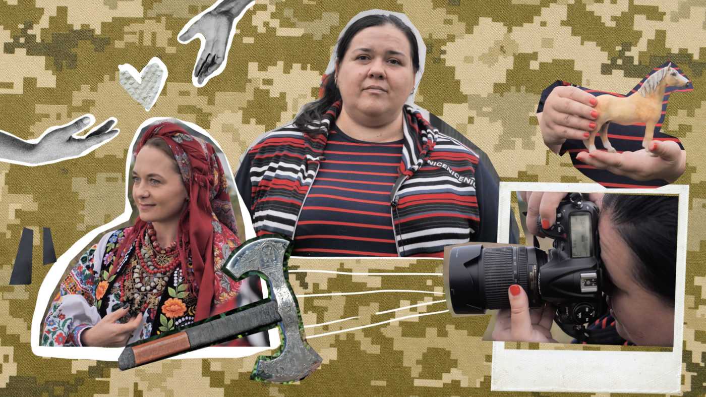 Як обернути усі свої вміння на допомогу країні? Дружина ветерана з Волині лікує людей з фронту через коней, етнічний одяг та психологію
