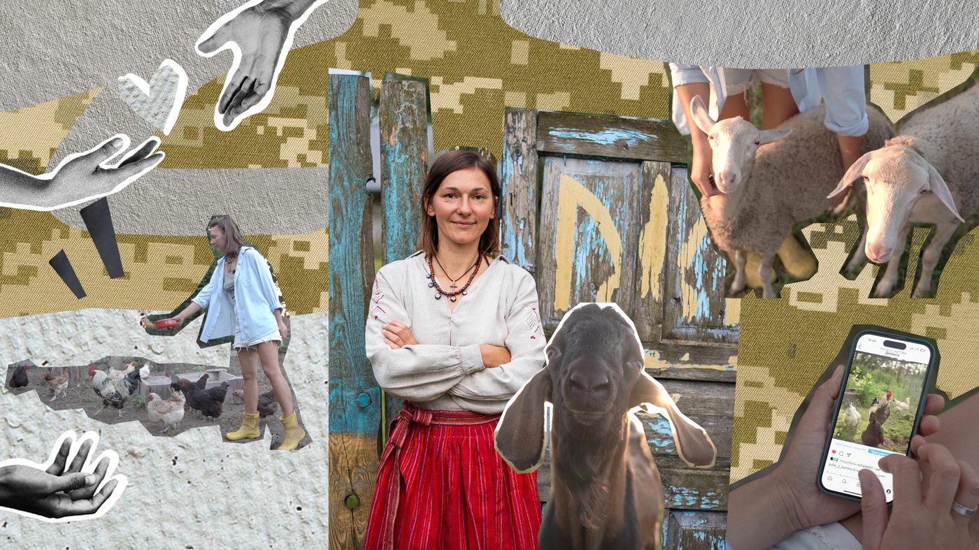 «Я Юля, пасу кози та вівці, і це – кайф!». Вона переїхала з міста на хутір, щоб руйнувати стереотипи про село
