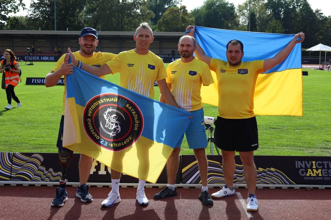 Українські ветерани вибороли 4 медалі за другий день Invictus Game 2023 у Дюссельдорфі