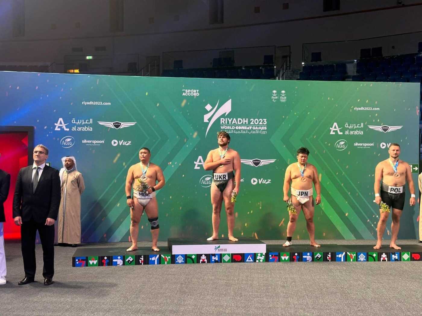 Вінницький сумоїст став чемпіоном на всесвітніх іграх з єдиноборств