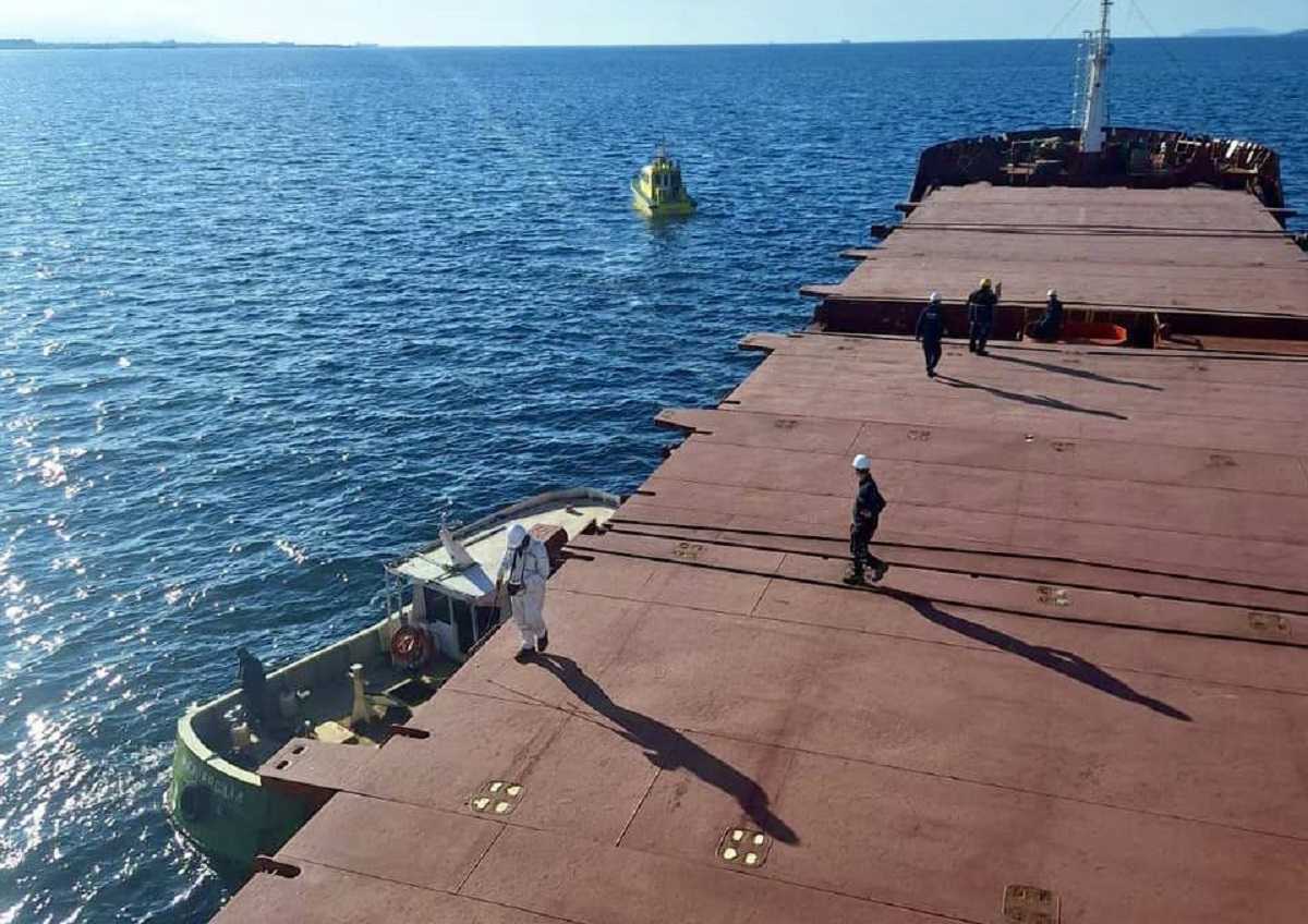 Українське Дунайське пароплавство відремонтувало суховантажне судно «Вилкове»