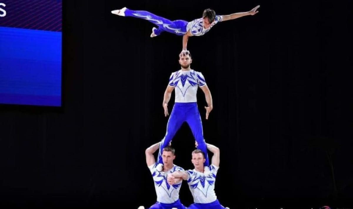 Акробати зі Львова стали віцечемпіонами Європи (ВІДЕО)