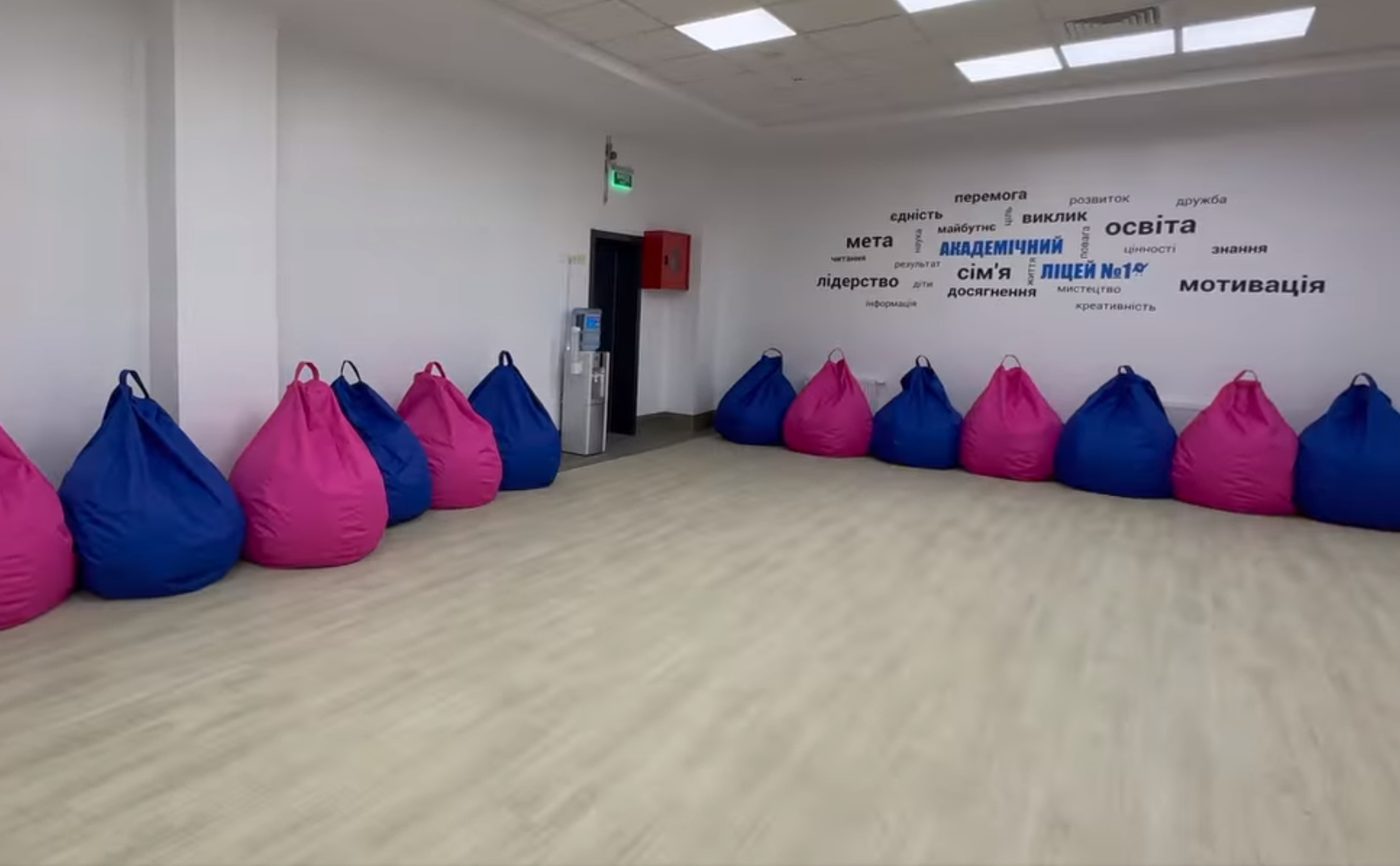 У ліцеї на Київщині збудували нове укриття подвійного значення