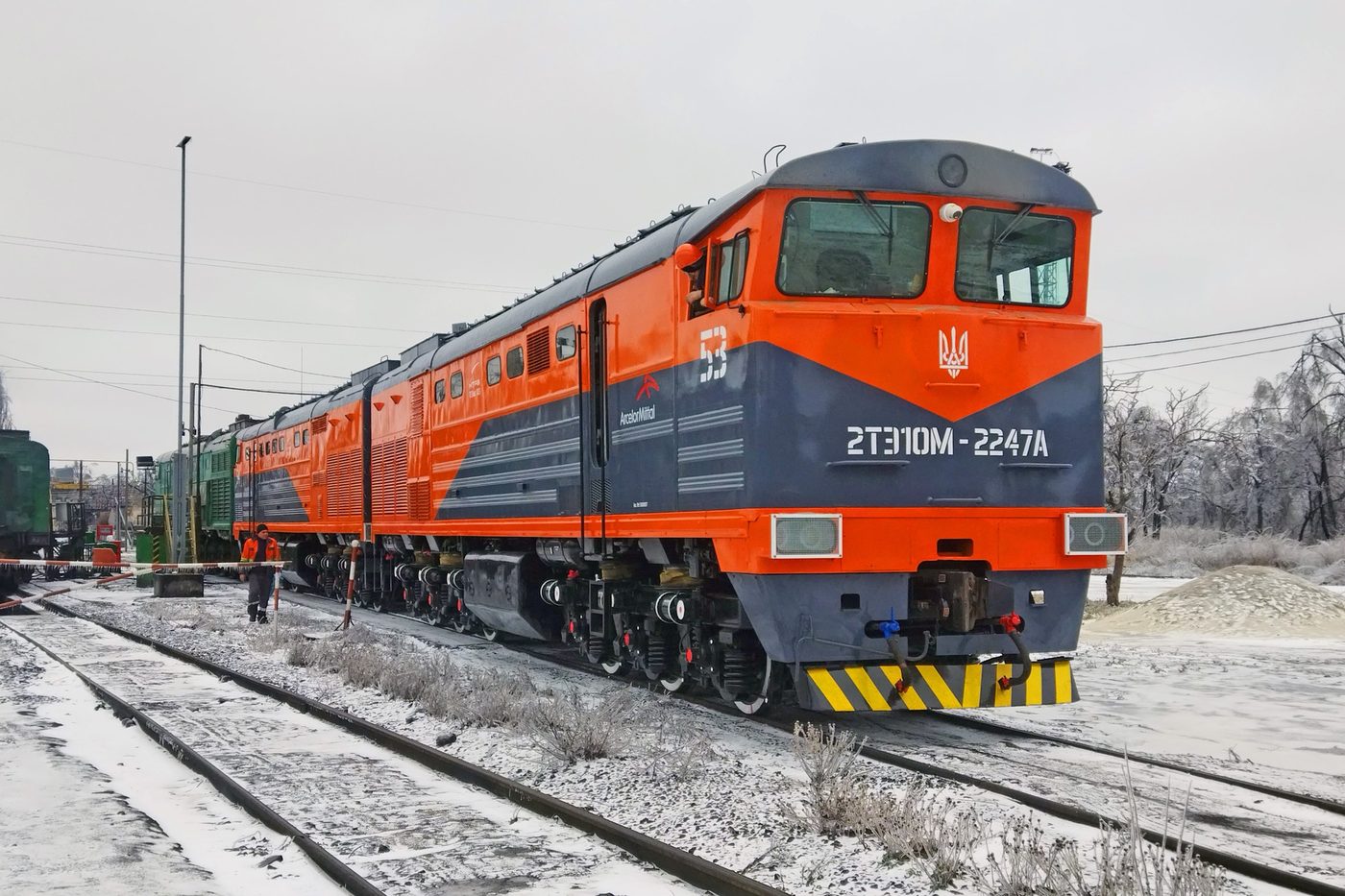 У Миколаєві модернізували теплотяг, встановивши бельгійський двигун