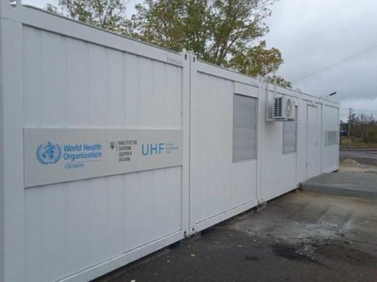 У деокупованому селі на Миколаївщині відкрили модульну клініку за сприяння ВООЗ