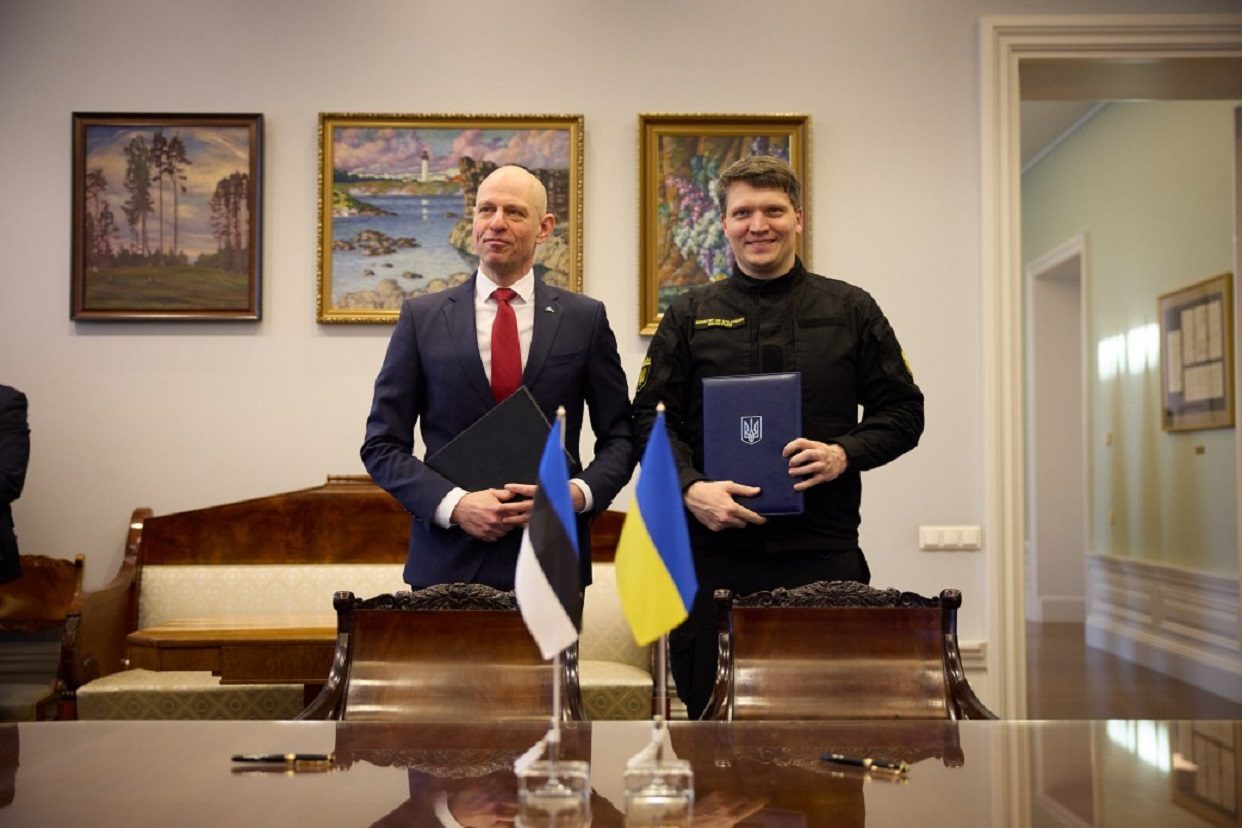 Україна та Естонія домовилися про співпрацю в оборонній галузі