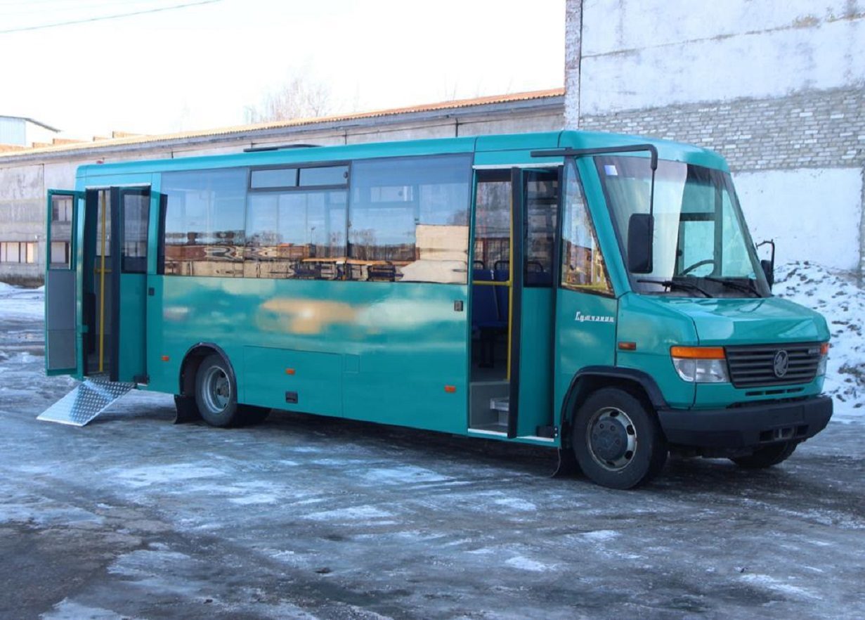 У Сумах запустили виробництво автобусів на базі Mercedes