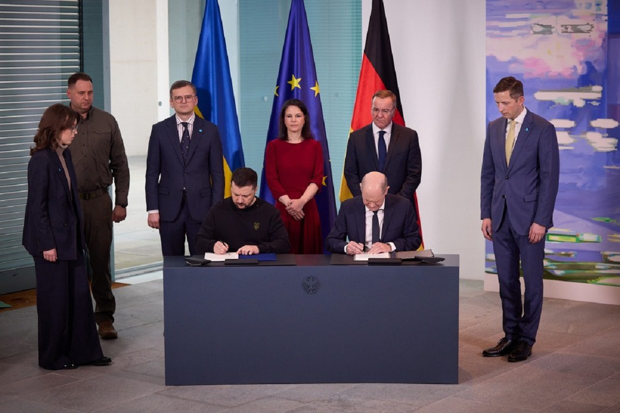 Україна та Німеччина підписали угоду про гарантії безпеки