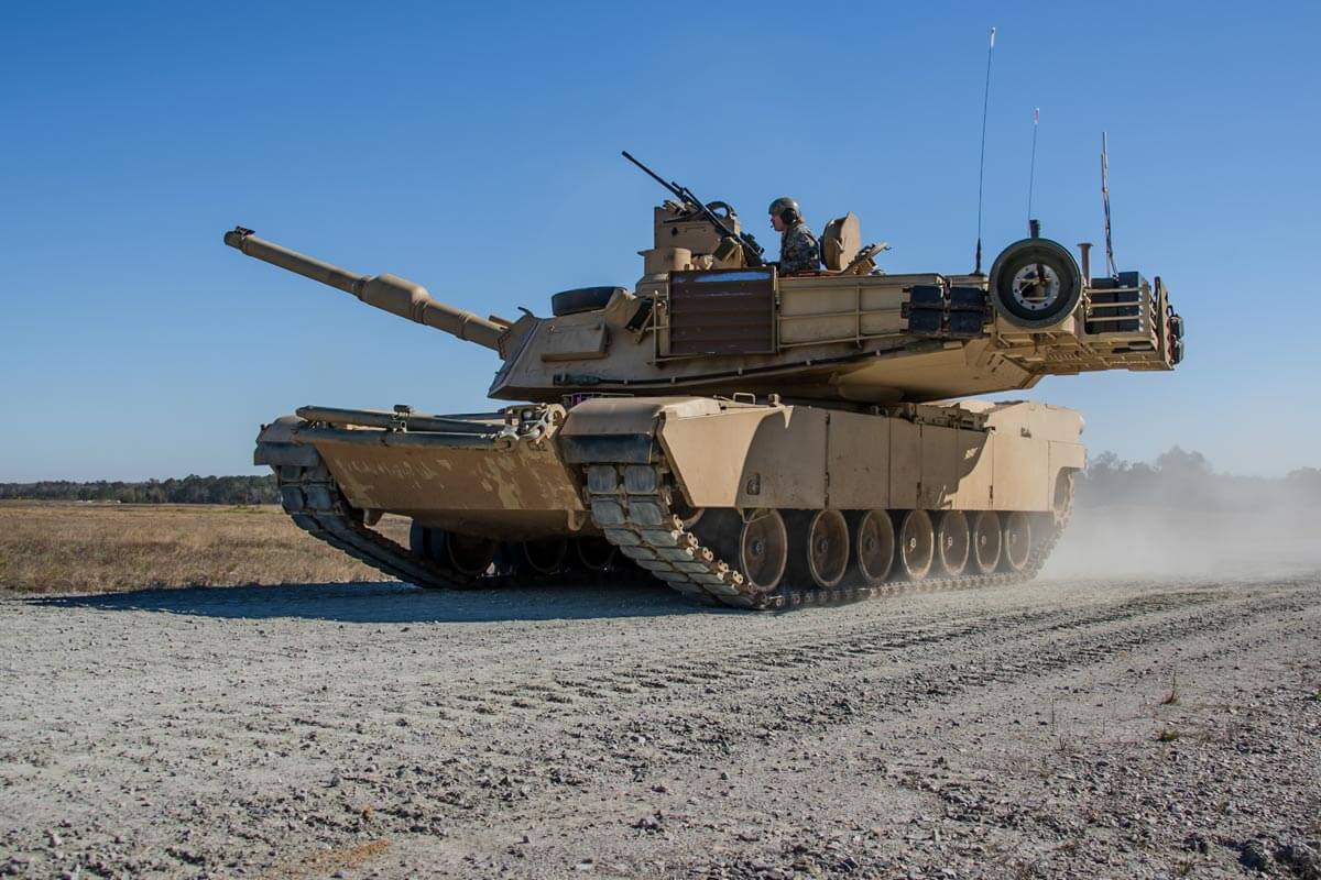 Міноборони вперше показало застосування танка Abrams в бою