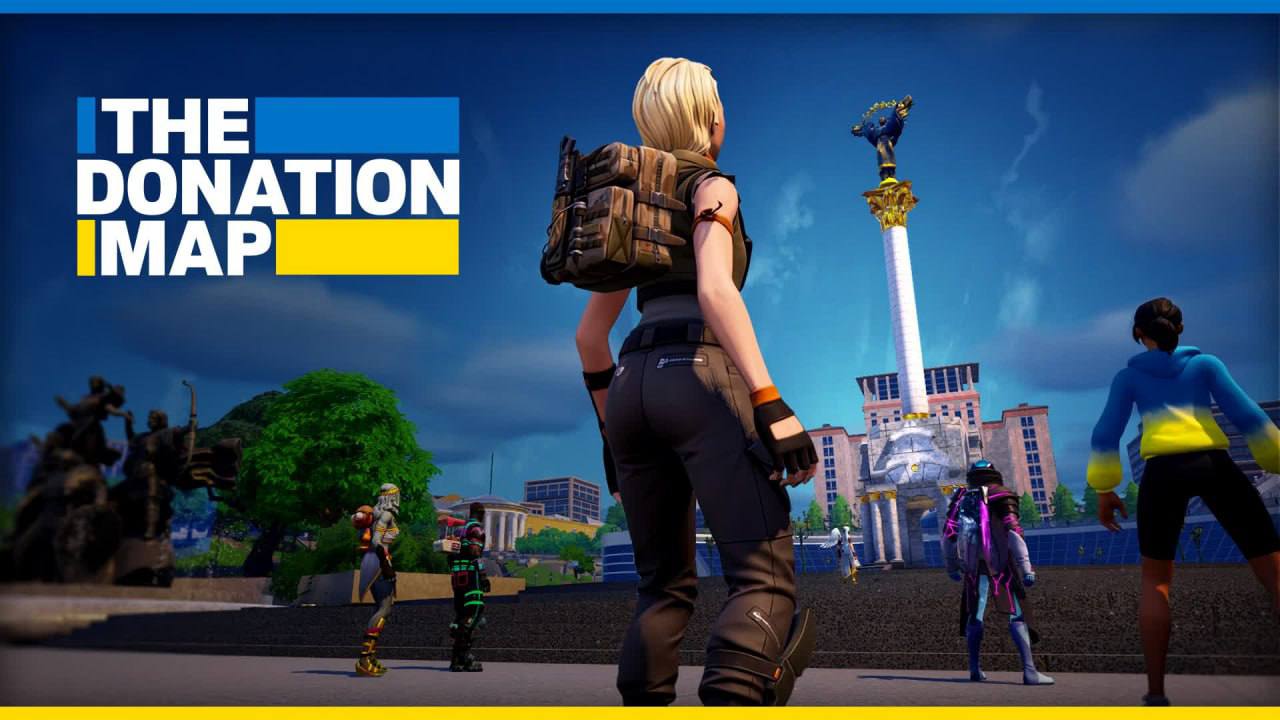 У Fortnite з‘явилася локація Майдана Незалежності (ВІДЕО)