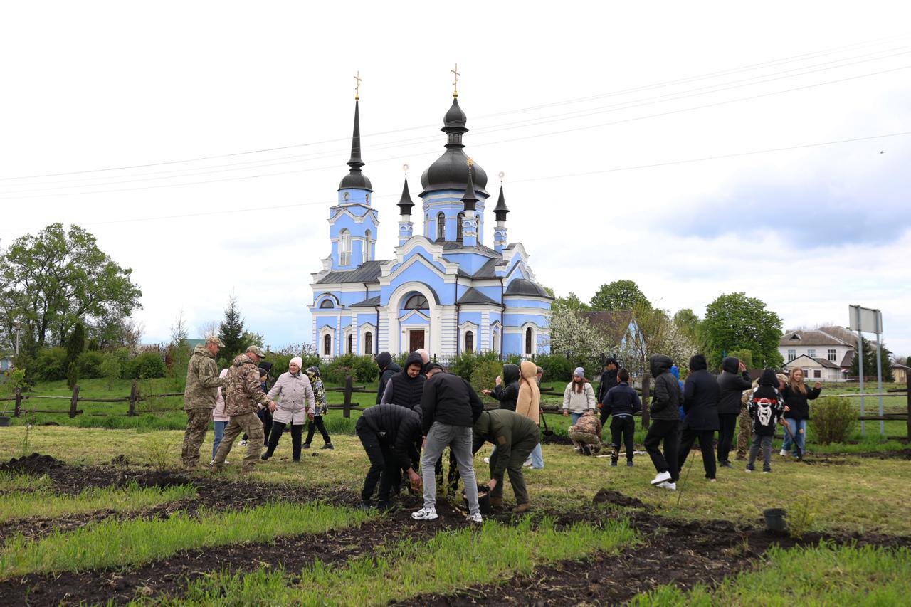 На Київщині висадили екзотичні дерева