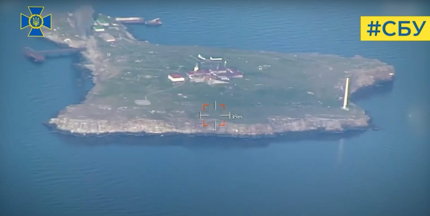 СБУ показали  POV-кадри деокупації острова Зміїний (ВІДЕО)