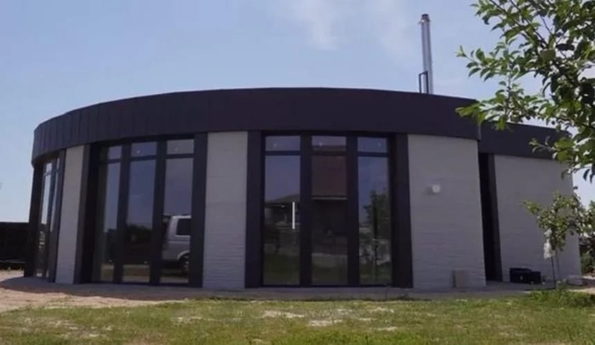 В Ірпені збудували перший в Україні дім за допомогою 3D-принтера