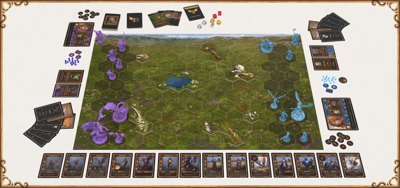 Настільна гра «Heroes of Might and Magic III: The Board Game» отримає українську локалізацію