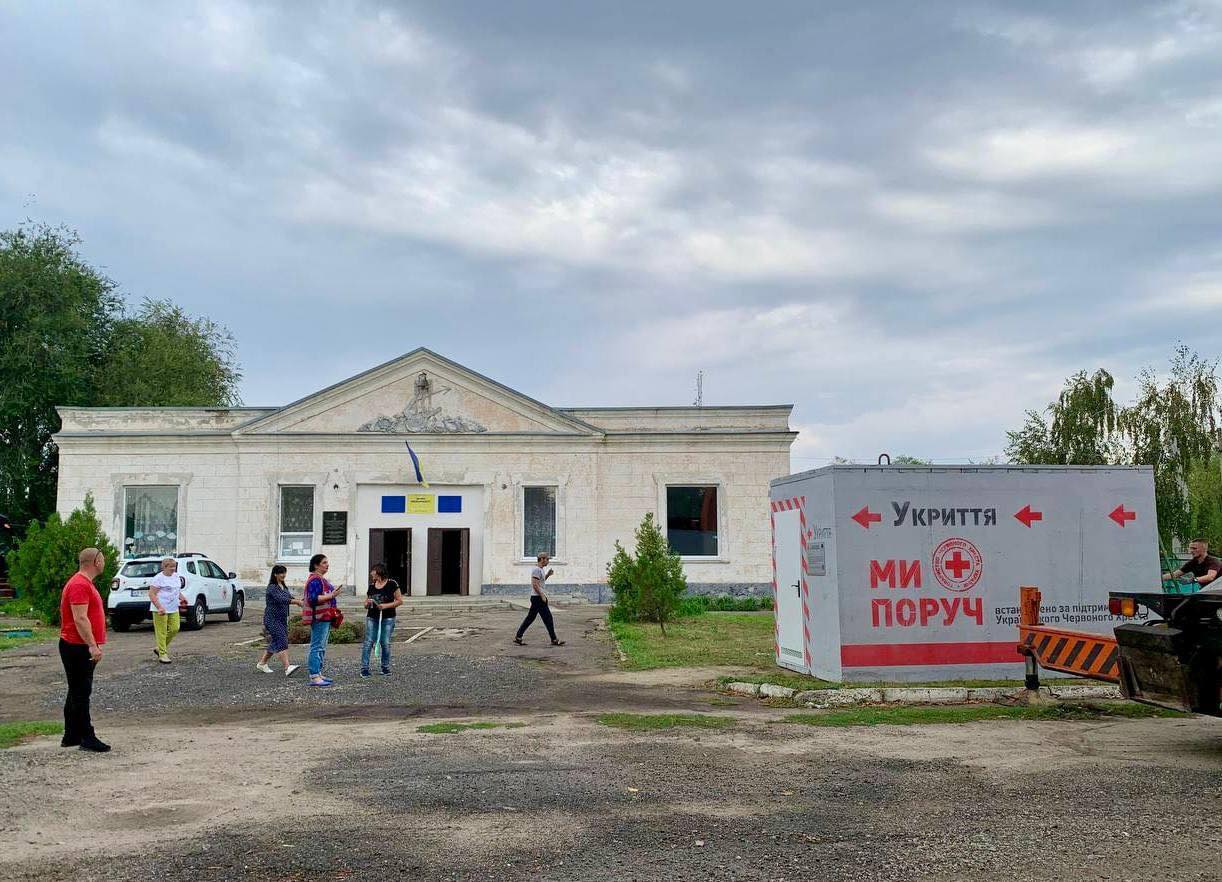 У Запорізькій області встановили ще чотири мобільні укриття (ФОТО)