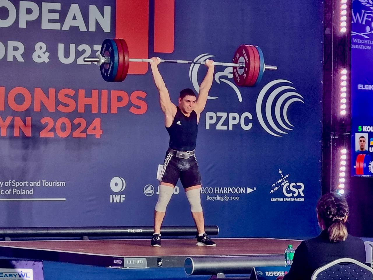 Нова чемпіонка Європи та чотири медалі: як проходять міжнародні змагання важкоатлетів у Польщі