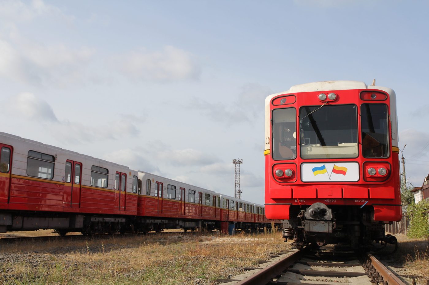У Київському метро почав курсувати ще один сертифікований варшавський поїзд