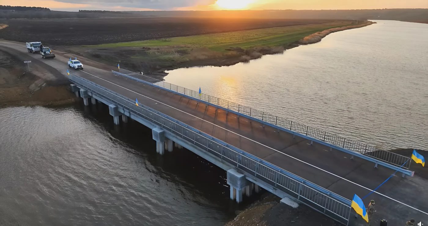 У Снігурівській громаді на Миколаївщині відбудували міст (ФОТО)