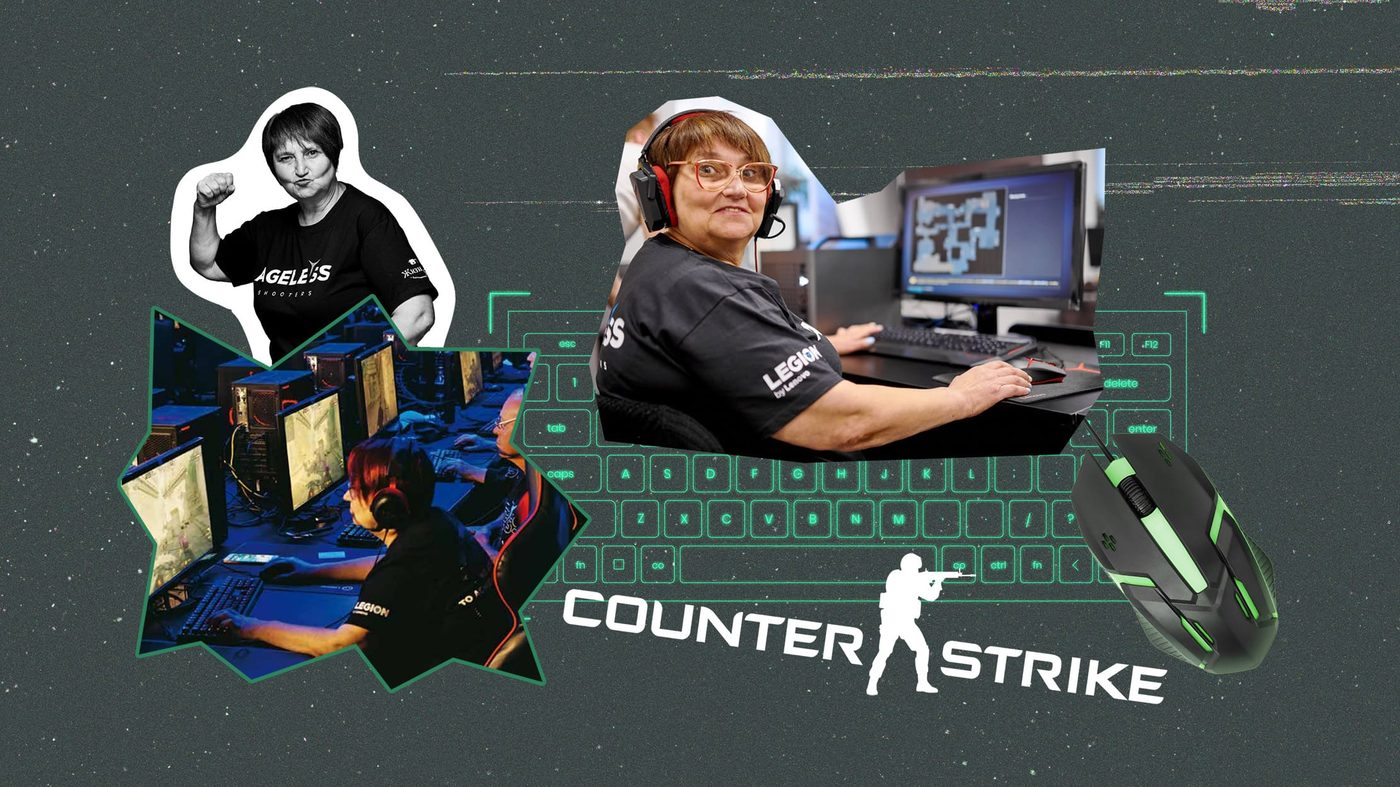 Проміняла вишивку на Counter-Strike: як 59-річна киянка стала кіберспортсменкою