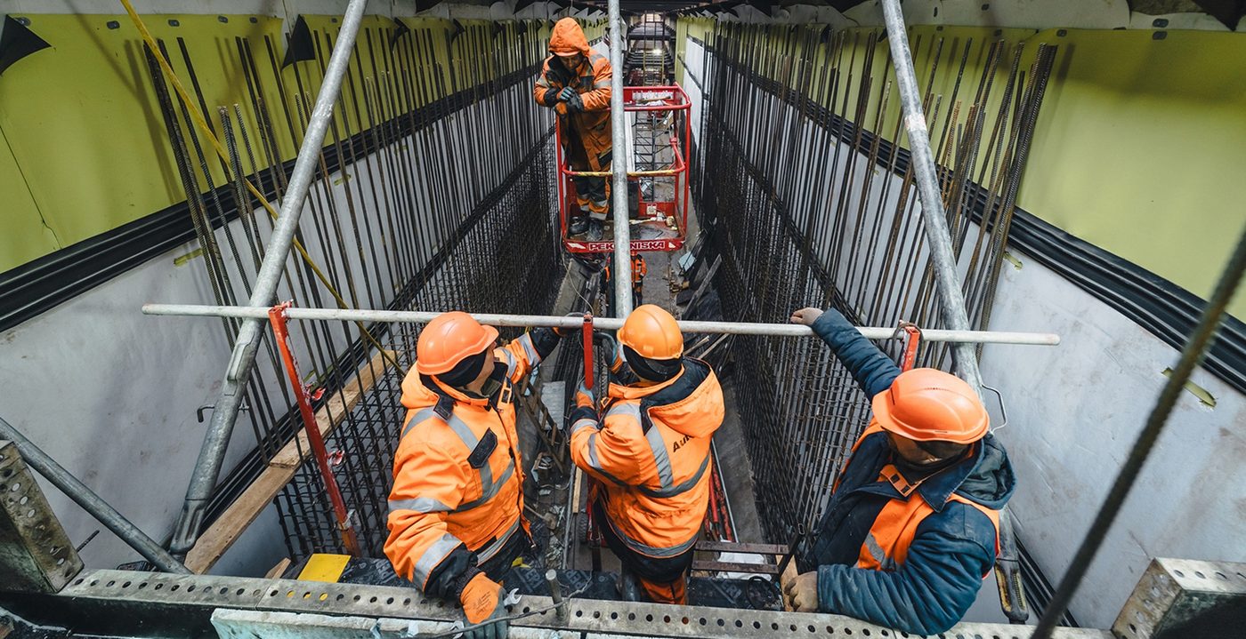 У Києві будують перший в Україні двоповерховий тунель метро