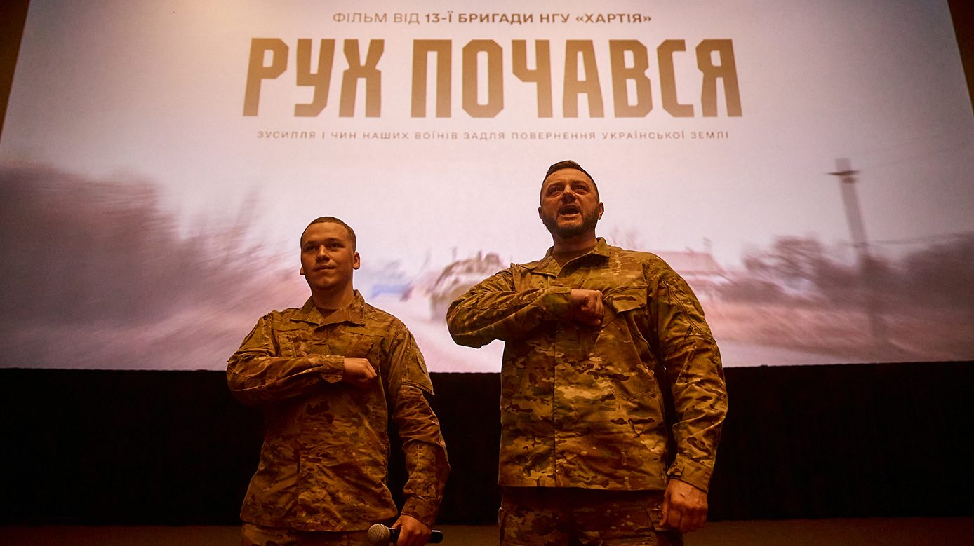 Бригада «Хартія» зняла документальний фільм про звільнення Харківщини (ВІДЕО)