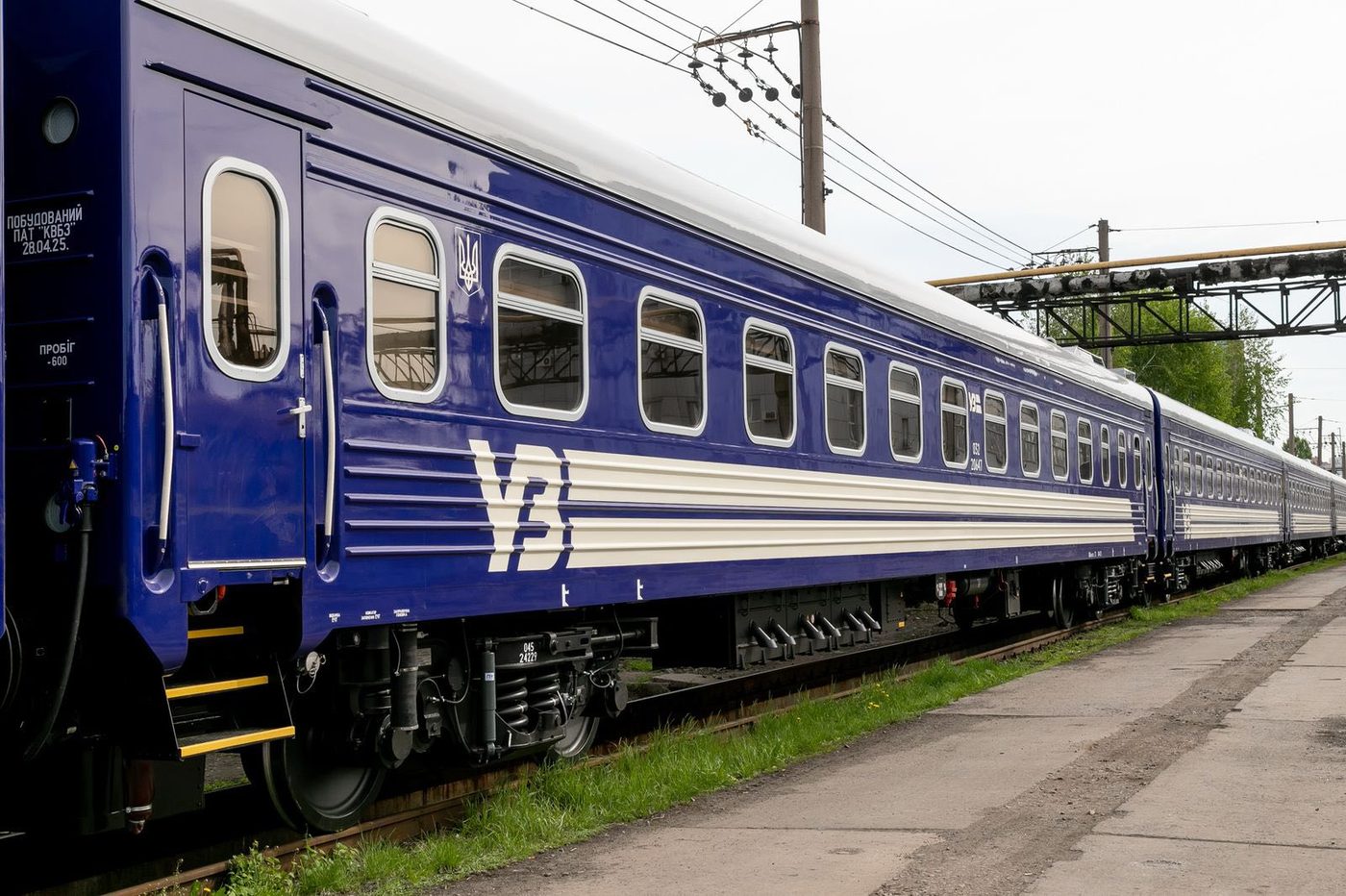 УЗ уперше отримала нові плацкартні вагони за час незалежності України: їхні особливості (ФОТО)