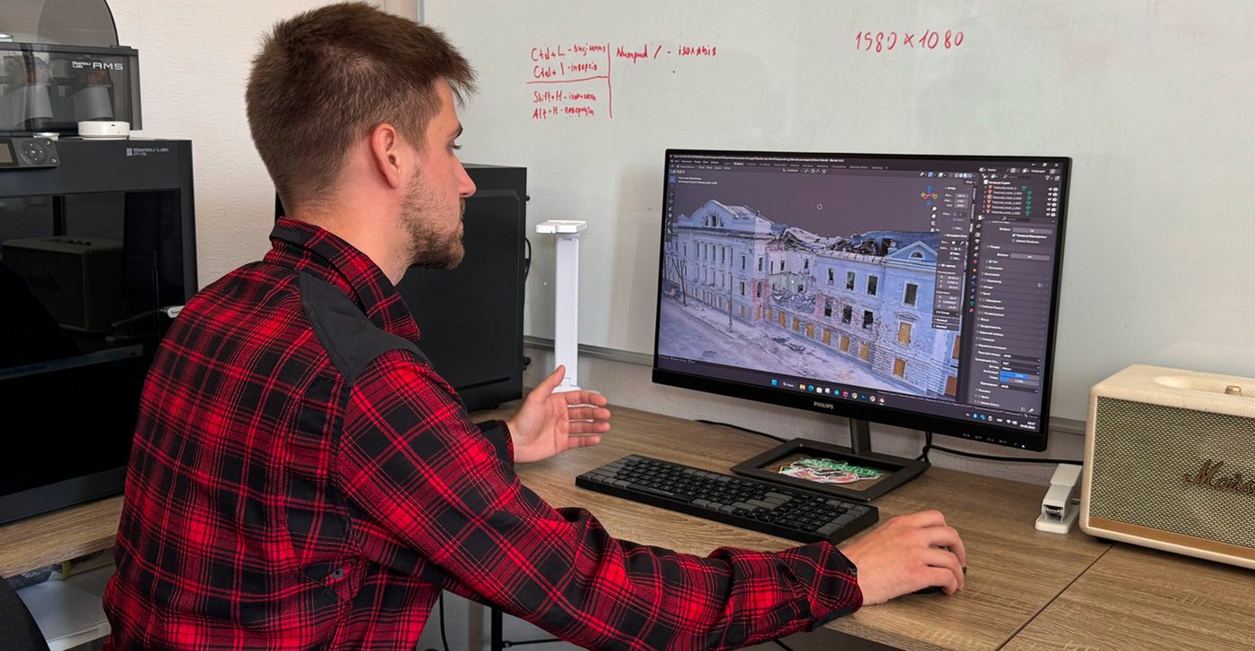 У Сумах науковці створили 3D-моделі зруйнованих обстрілами архітектурних пам’яток