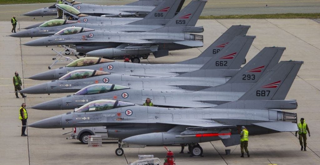Норвегія передасть Україні удвічі більше винищувачів F-16, ніж раніше заявляла