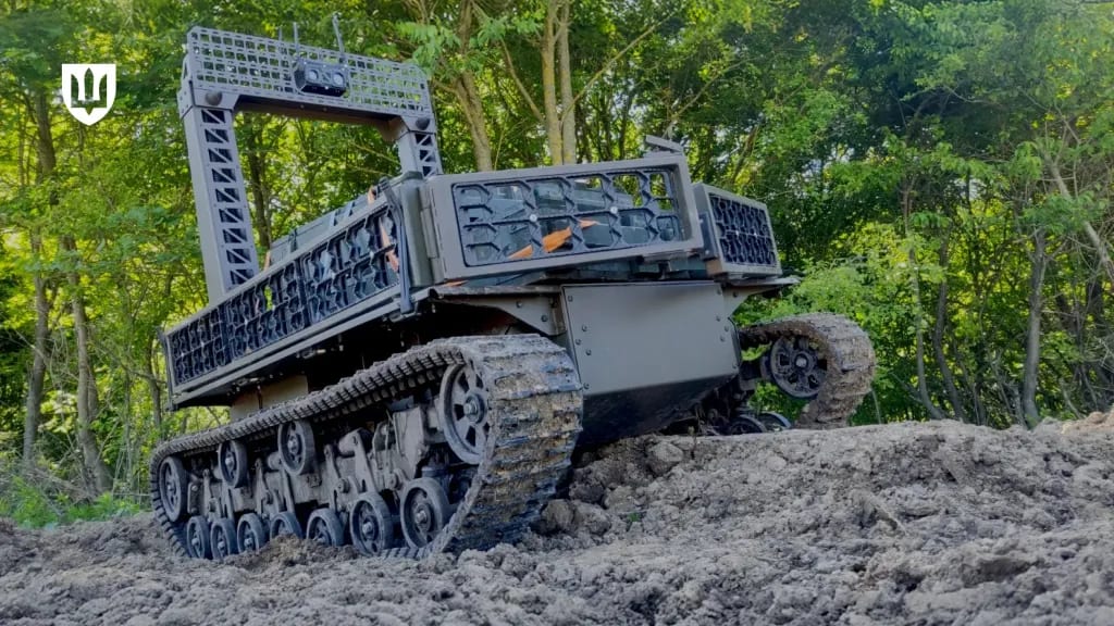 Український робот «Мураха» посилить вантажопідйомність і мобільність ЗСУ на фронті