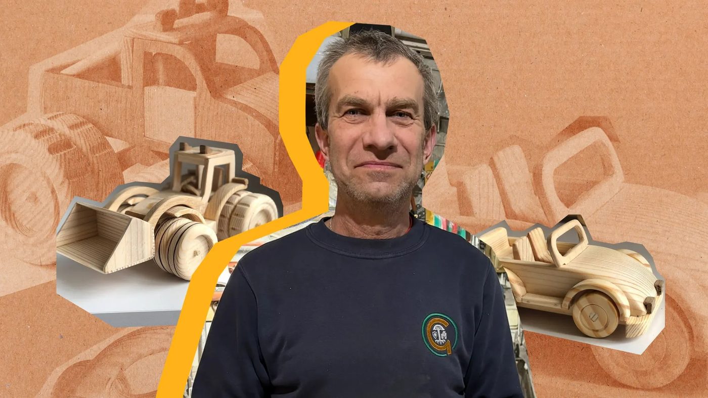 Робив для онука, тепер — для дітей з усього світу. Як дідусеві іграшки підкорили соцмережі