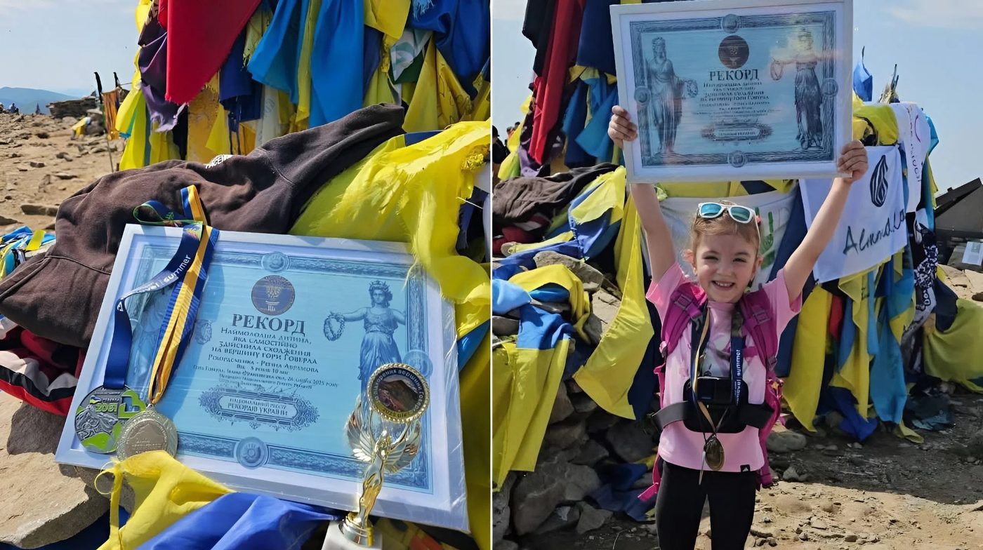 5-річна львів’янка зійшла на вершину Говерли за менш ніж 2,5 години