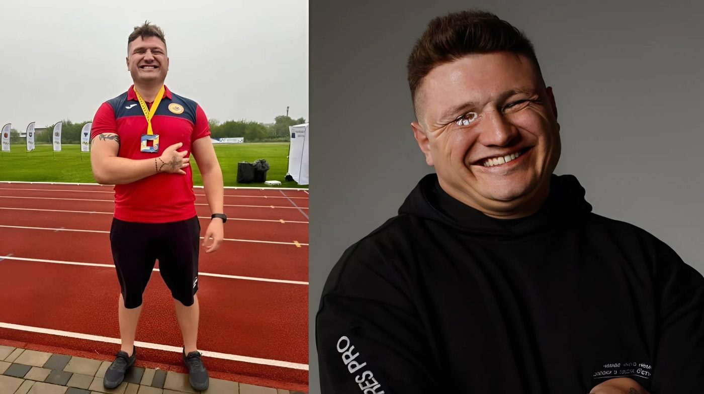 Ветеран, який повністю втратив зір, став чемпіоном України зі штовхання ядра