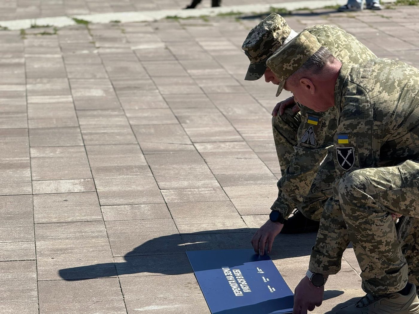 У Києві відкрили пам’ятний знак на честь Повітряних сил