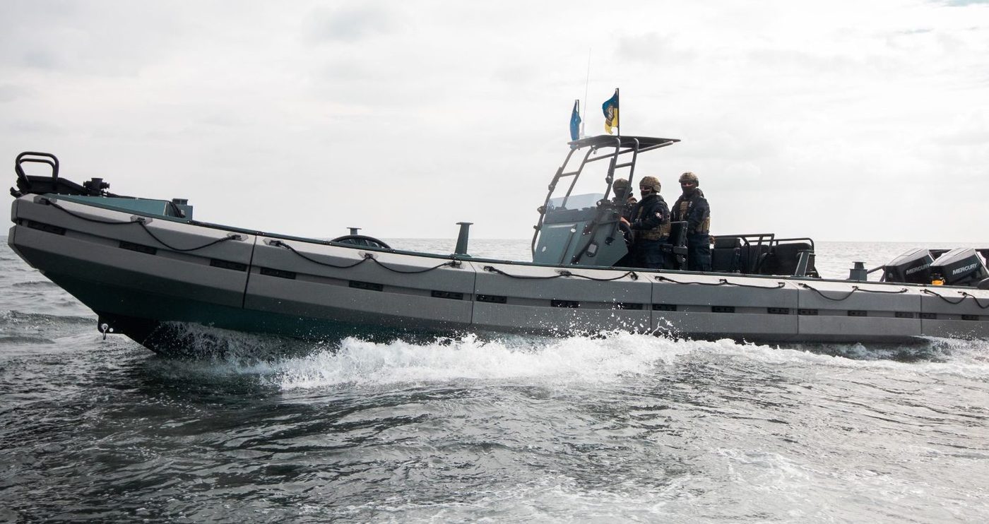 Благодійники передали українським розвідникам три катери Т12 (ВІДЕО)