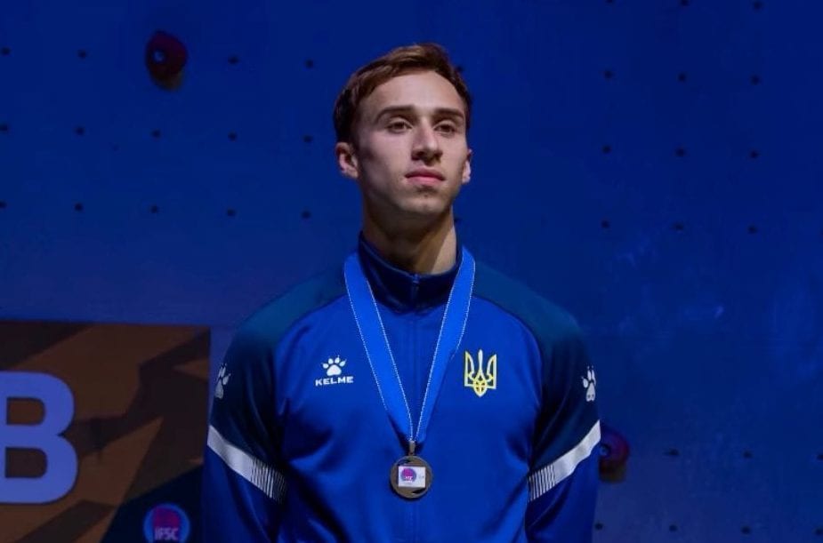 Ярослав Ткач виборов «срібло» на Кубку Європи зі скелелазіння
