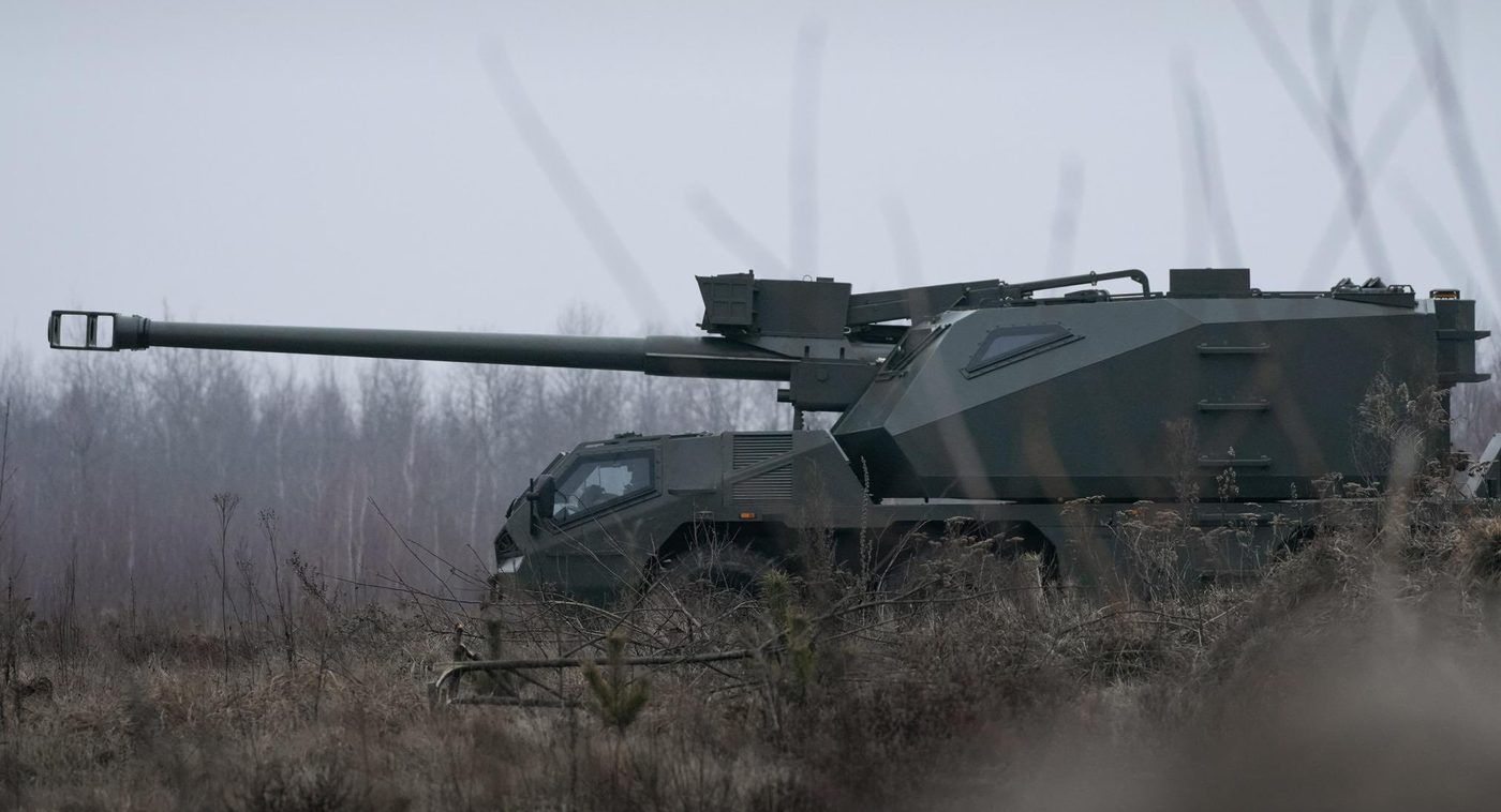 Воїни ДПСУ отримали новітню артилерійську установку від Чехії