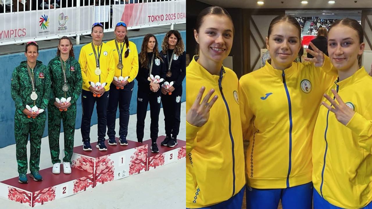 Українці здобули 10 медалей за один день на Дефлімпійських іграх
