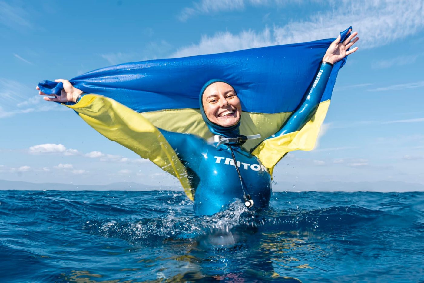 Українка встановила дев’ятий світовий рекорд у пірнанні без ластів