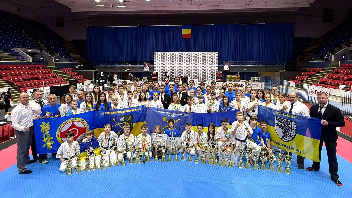 Україна здобула третє місце на чемпіонаті Європи з кіокушин карате
