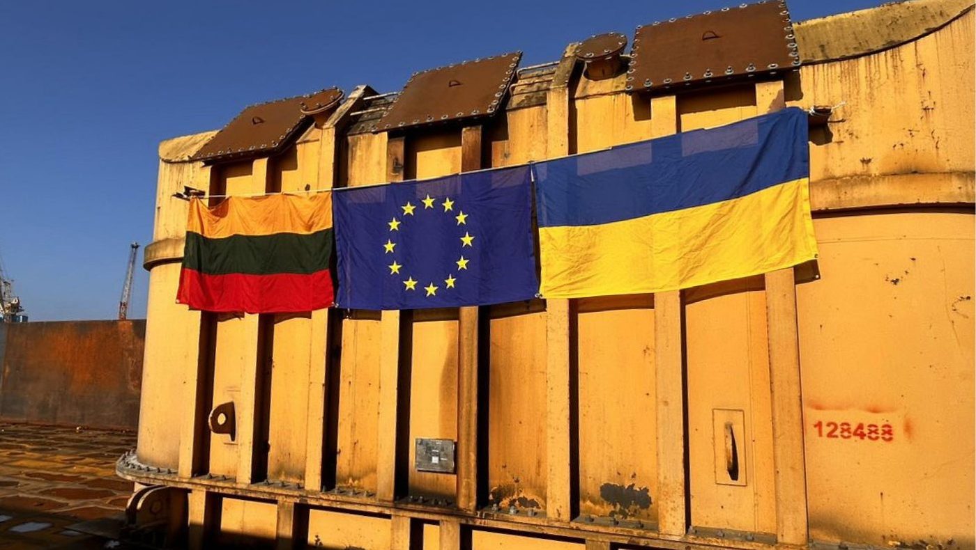 Україна отримала від Литви обладнання для нової теплоелектростанції