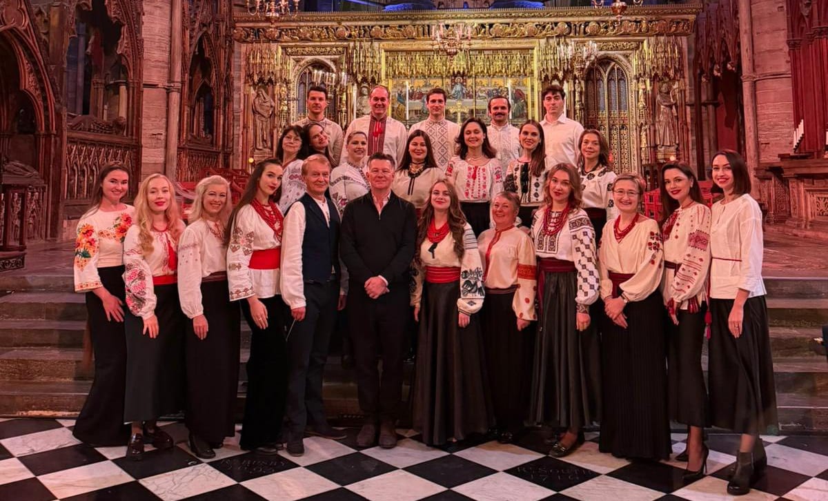 Український хор заспівав «Щедрика» у різдвяному зверненні короля Чарльза III