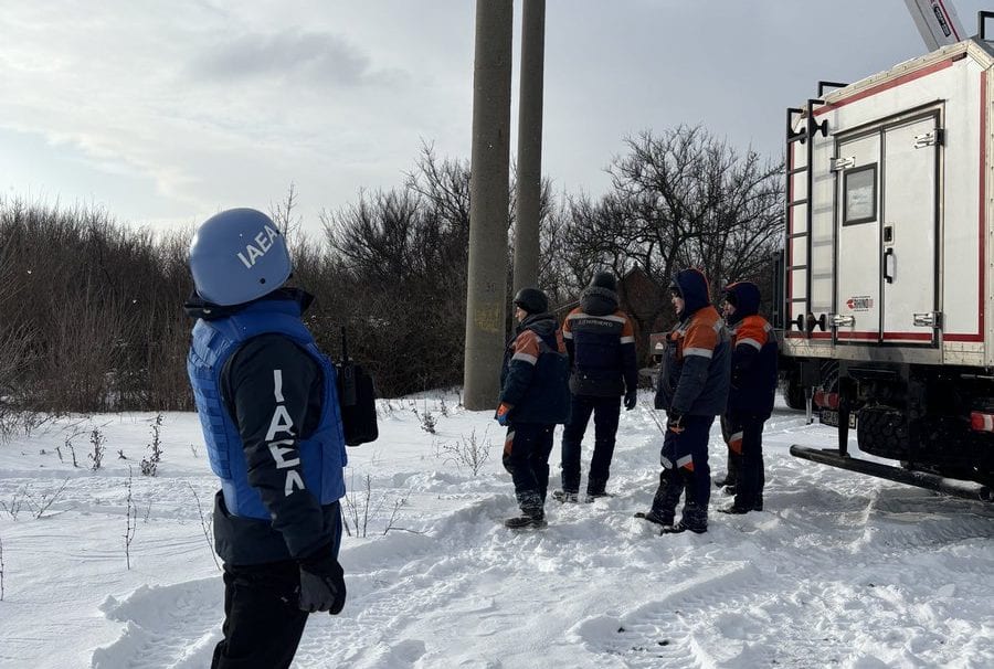 Лінію електропередач ЗАЕС ремонтують під контролем МАГАТЕ