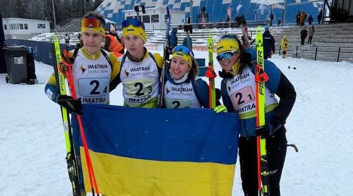Українські юніори вибороли «бронзу» на чемпіонаті Європи з біатлону